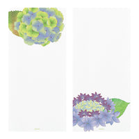 Kami Series Message Letter Pad | Hydrangea